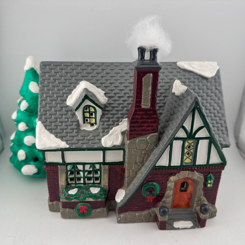 Dept 56 Original Snow Village Oak Grove Tudor 5400-3